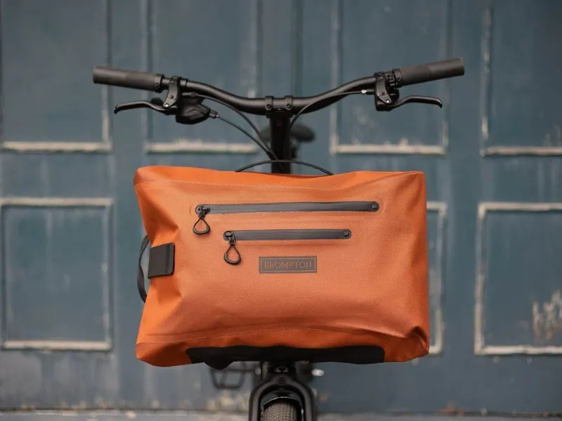 Brompton Waterproof Backpack + Frame in Copper-8
