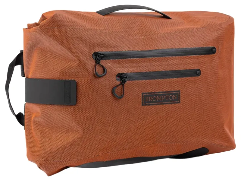 Brompton Waterproof Backpack + Frame in Copper-1