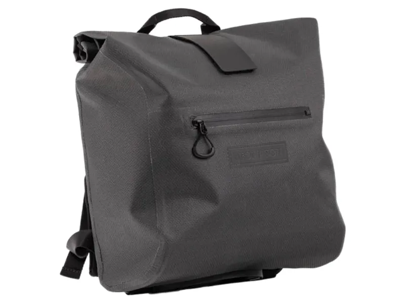 Brompton Waterproof Rolltop Small + Frame Backpack in Anthracite-1