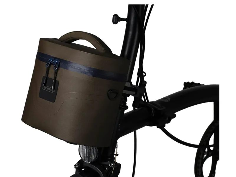 Brompton Zip Case Medium in Olive Green-4