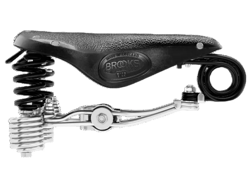 Brooks B135 With Clamp Saddle in Black-5