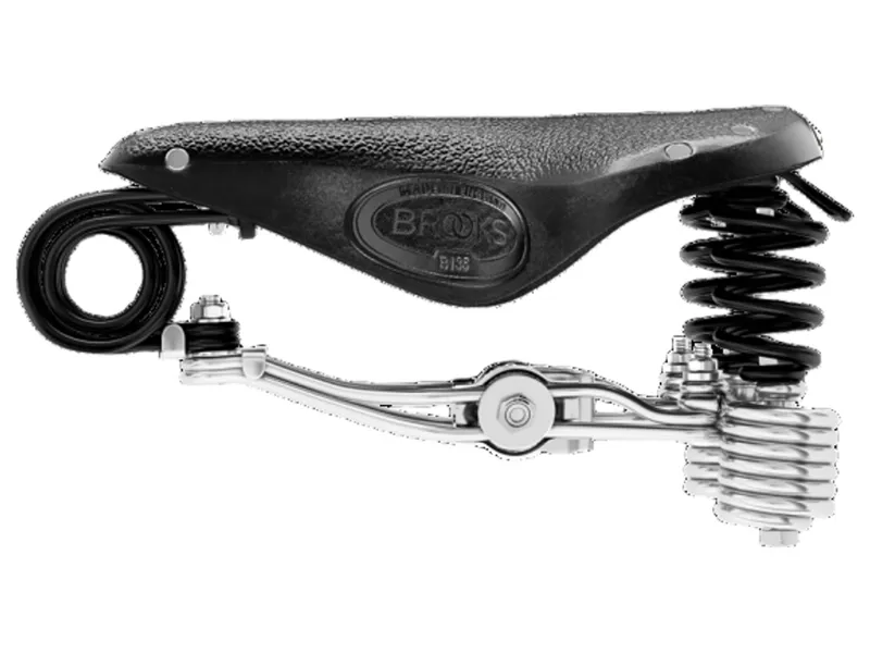 Brooks B135 With Clamp Saddle in Black-4