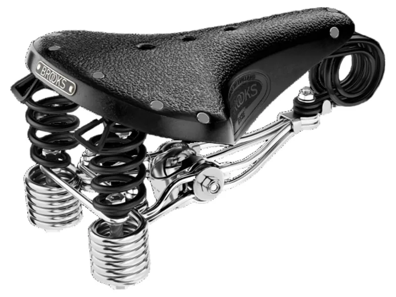 Brooks B135 With Clamp Saddle in Black