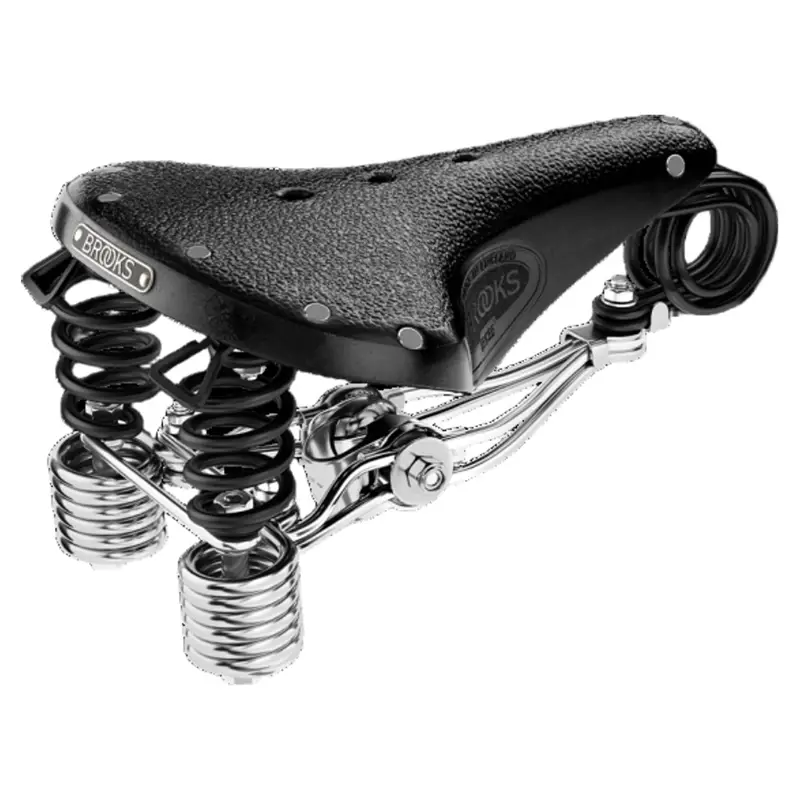 Balfes Bikes Brooks B135 With Clamp Saddle in Black | Free postage over £30, £10 off first order, price match & 0% finance.