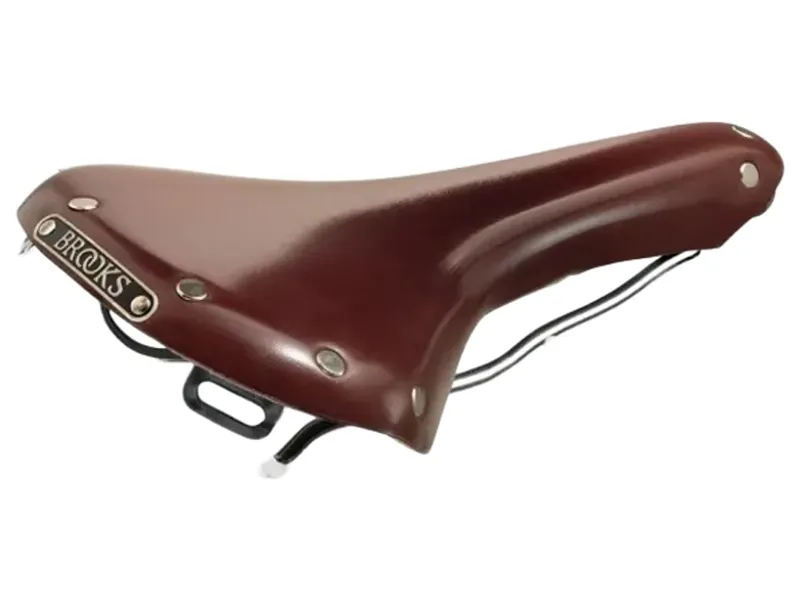 Brooks B15 Swallow Chrome 153mm Saddle in Brown