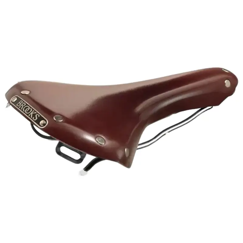 Balfes Bikes Brooks B15 Swallow Chrome 153mm Saddle in Brown | Free postage over £30, £10 off first order, price match & 0% finance.