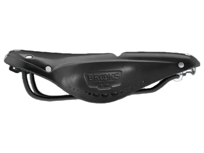 Brooks B17 Narrow Carved 155mm Saddle in Black-6