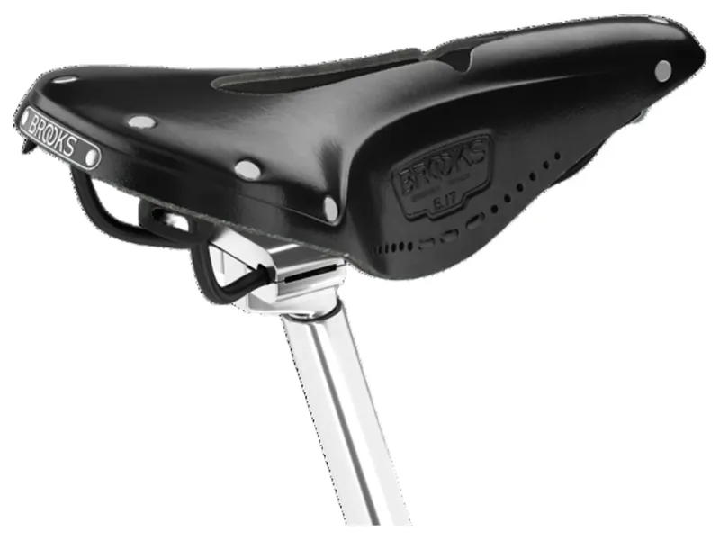 Brooks B17 Narrow Carved 155mm Saddle in Black-1