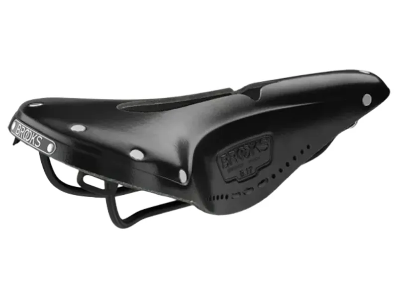 Brooks B17 Narrow Carved 155mm Saddle in Black