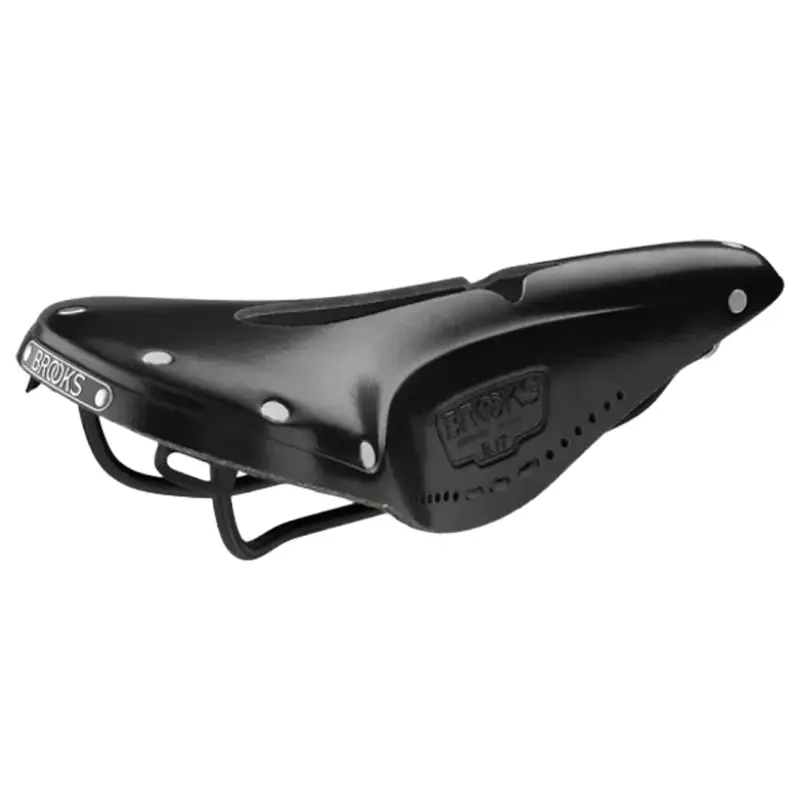 Balfes Bikes Brooks B17 Narrow Carved 155mm Saddle in Black | Free postage over £30, £10 off first order, price match & 0% finance.