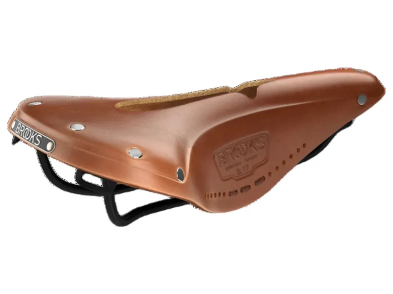 Brooks B17 Narrow Carved 155mm Saddle in Honey