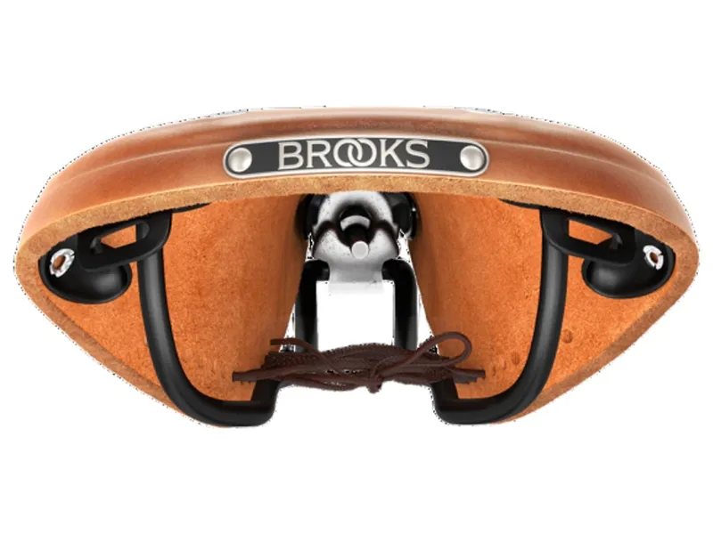 Brooks B17 Narrow Carved 155mm Saddle in Honey-4