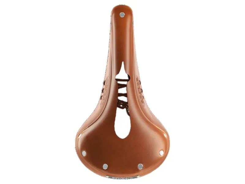 Brooks B17 Narrow Carved 155mm Saddle in Honey-2