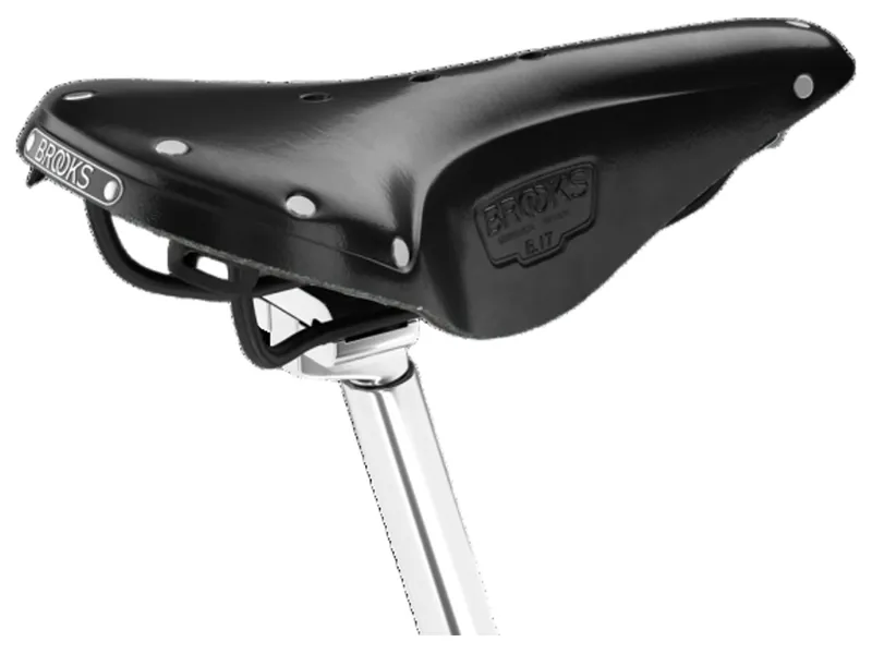 Brooks B17 Narrow Saddle 155mm Steel in Black-1