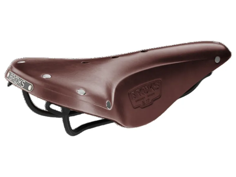 Brooks B17 Narrow Saddle 155mm Steel in Brown