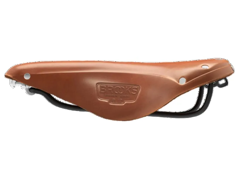 Brooks B17 Narrow Saddle 155mm Steel in Honey-5