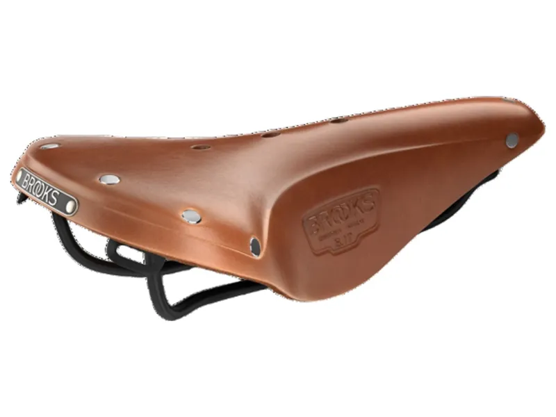 Brooks B17 Narrow Saddle 155mm Steel in Honey