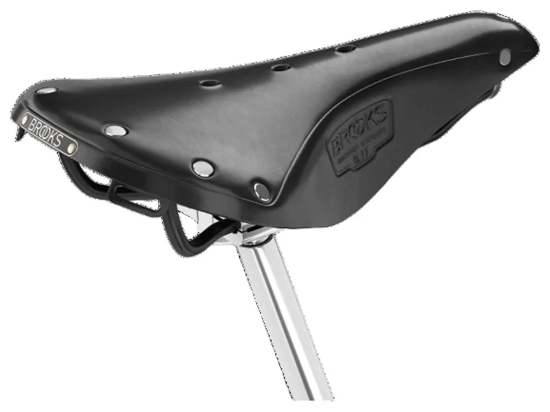 Brooks B17 Saddle 175mm Steel Rails in Black -1
