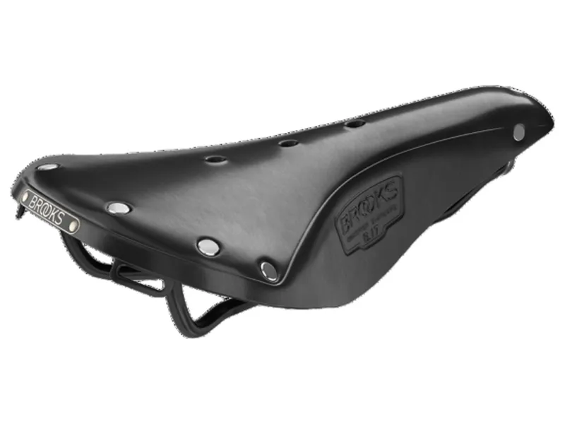 Brooks B17 Saddle 175mm Steel Rails in Black 