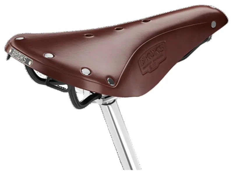 Brooks B17 Saddle 175mm Steel Rails in Brown-1