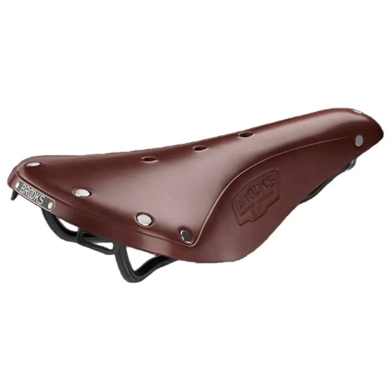 Balfes Bikes Brooks B17 Saddle 175mm Steel Rails in Brown | Free postage over £30, £10 off first order, price match & 0% finance.