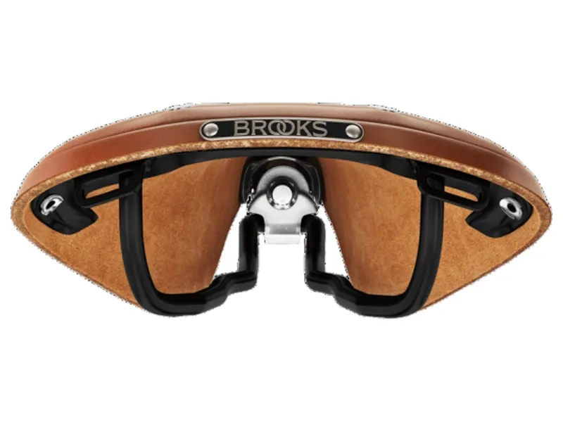 Brooks B17 Saddle 175mm Steel Rails in Honey-4