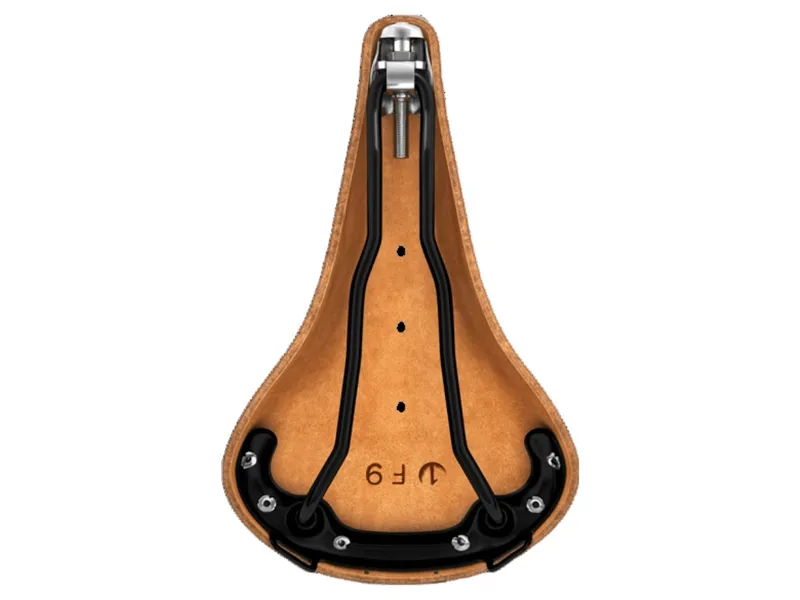 Brooks B17 Saddle 175mm Steel Rails in Honey-3