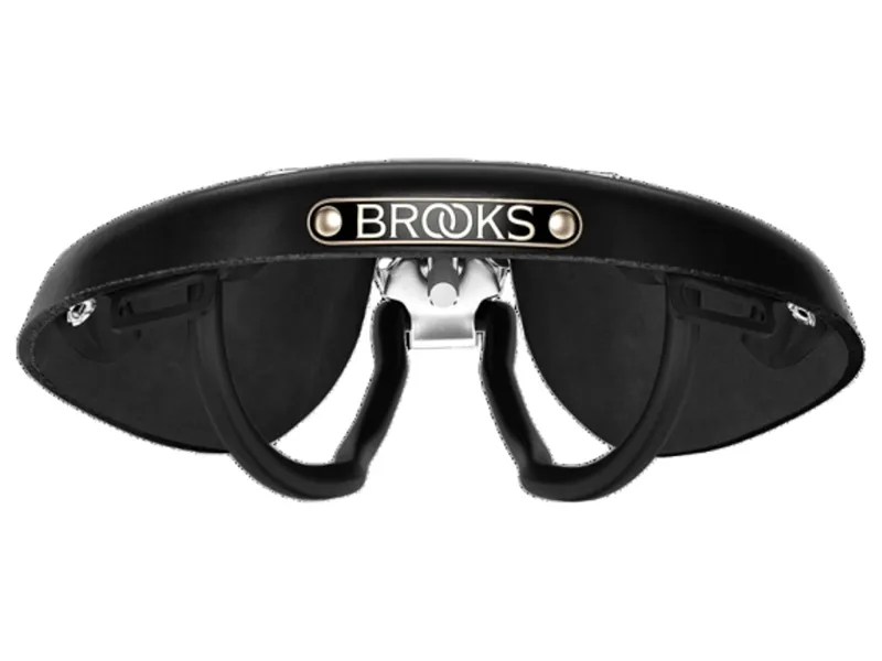Brooks B17 Short Ladies Steel Rail 176mm Saddle in Black-4
