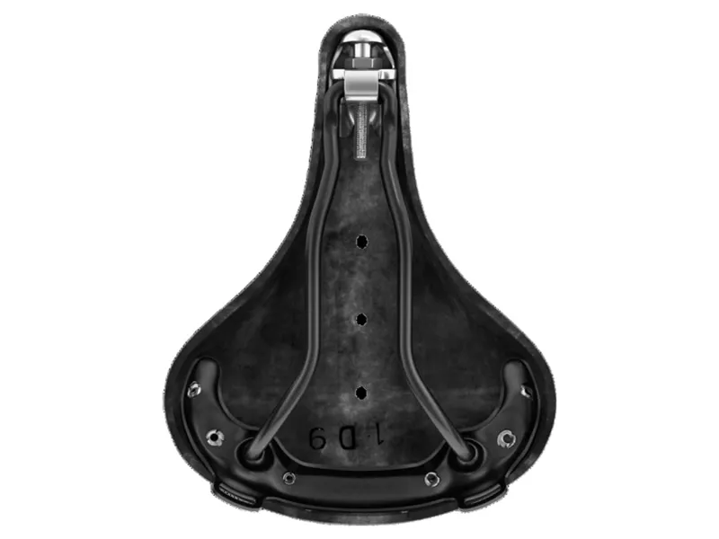 Brooks B17 Short Ladies Steel Rail 176mm Saddle in Black-3