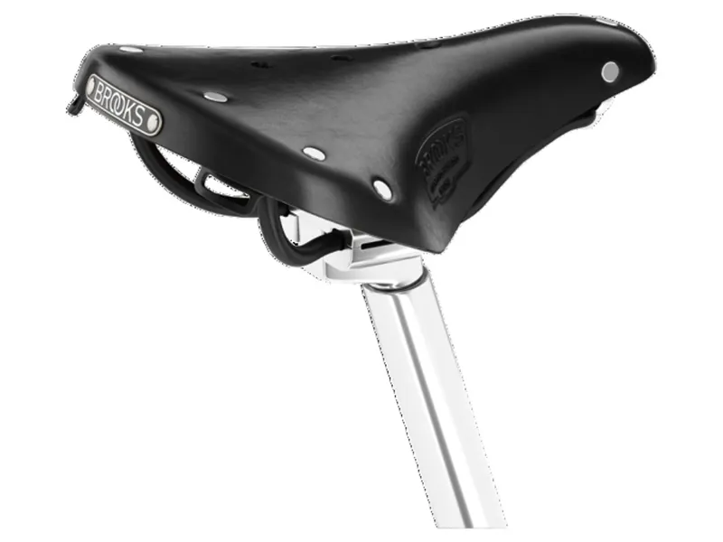 Brooks B17 Short Ladies Steel Rail 176mm Saddle in Black-1