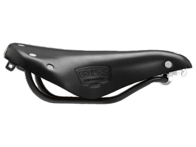 Brooks B17 Short Ladies Steel Rail 176mm Saddle in Black-6