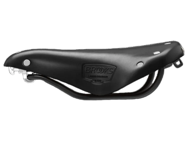 Brooks B17 Short Ladies Steel Rail 176mm Saddle in Black-5