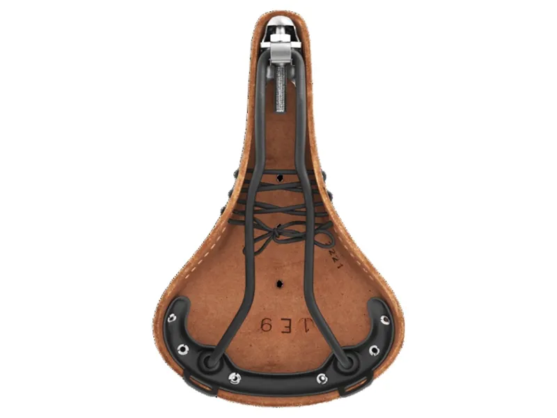 Brooks B17 Softened Saddle Steel in Tan-2
