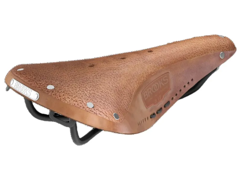 Brooks B17 Softened Saddle Steel in Tan