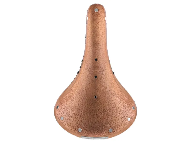Brooks B17 Softened Saddle Steel in Tan-1