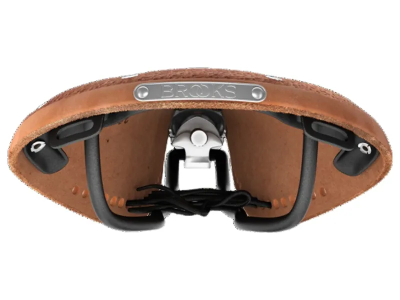 Brooks B17 Softened Saddle Steel in Tan-3