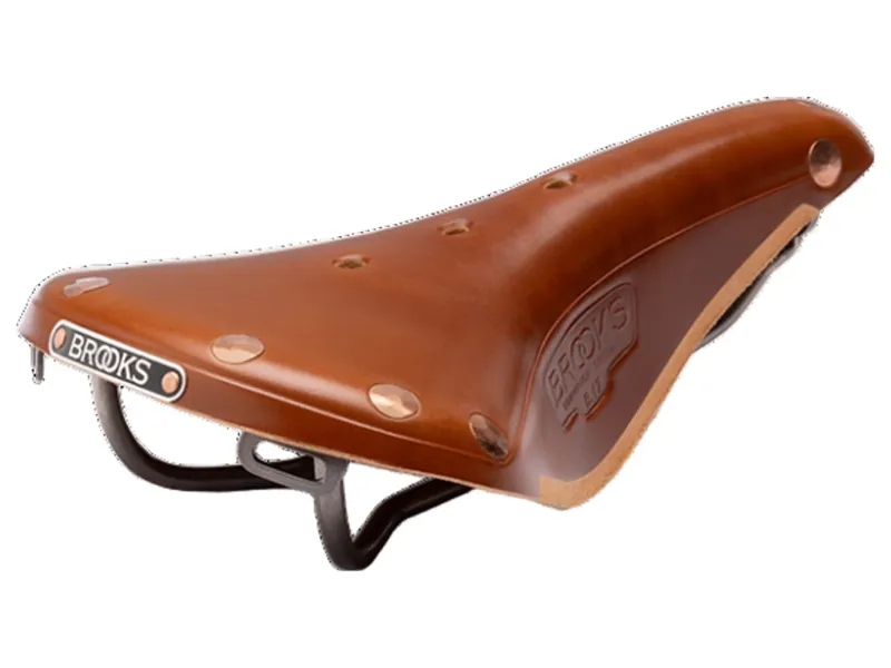 Brooks B17 Special Titanium Leather Saddle in Honey