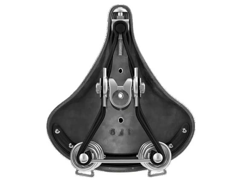 Brooks B66 Short Saddle in Black-3