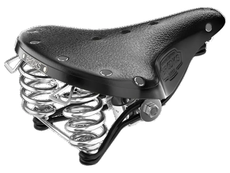 Brooks B66 Short Saddle in Black