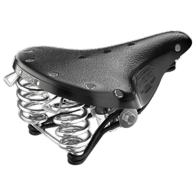 Balfes Bikes Brooks B66 Short Saddle in Black | Free postage over £30, £10 off first order, price match & 0% finance.