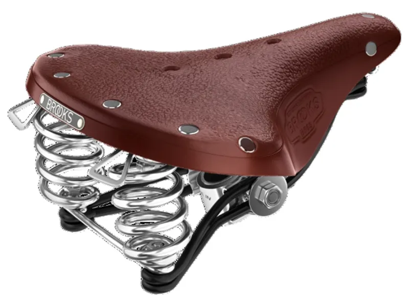 Brooks B66 Short Saddle in Brown