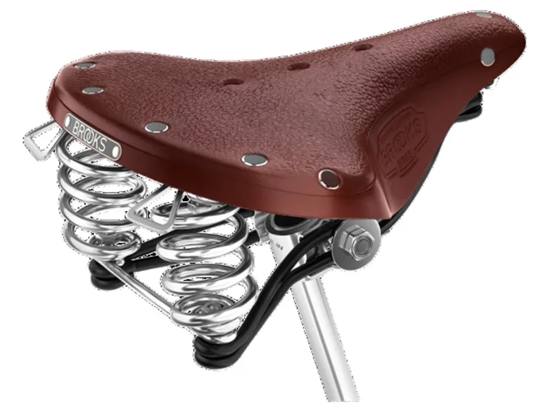 Brooks B66 Short Saddle in Brown-1