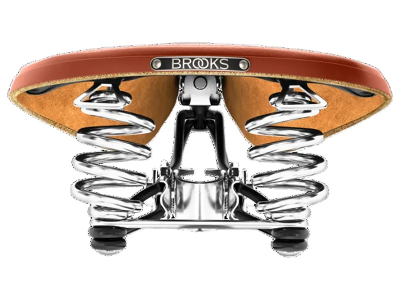 Brooks B66 Short Saddle in Honey-2