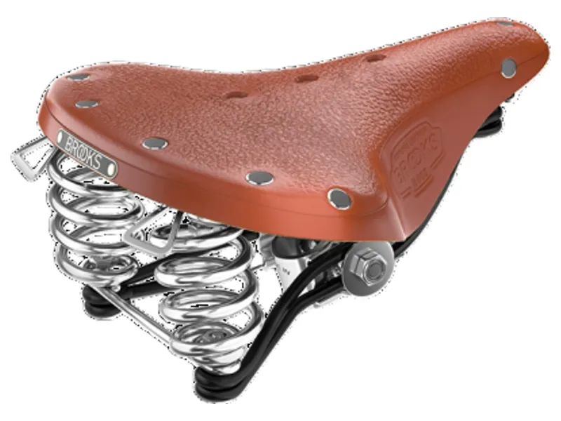Brooks B66 Short Saddle in Honey