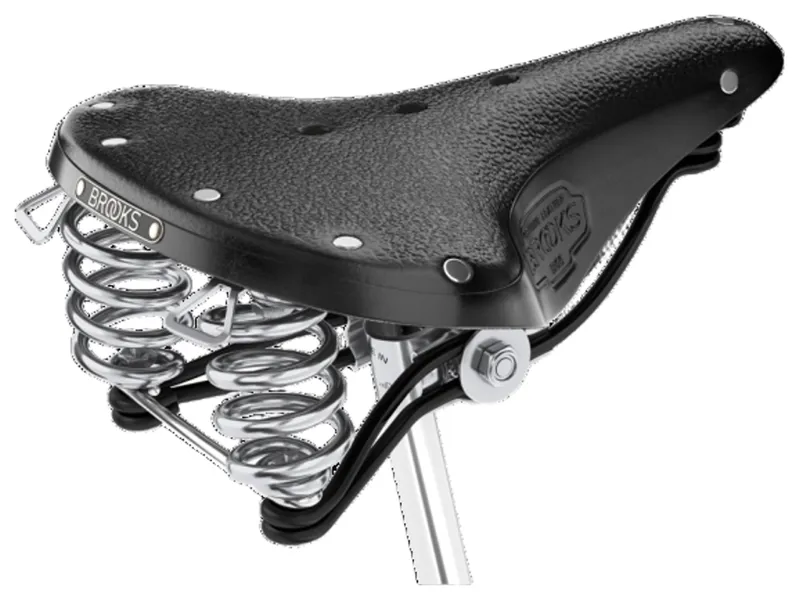 Brooks B66 Steel Rail Saddle in Black-1