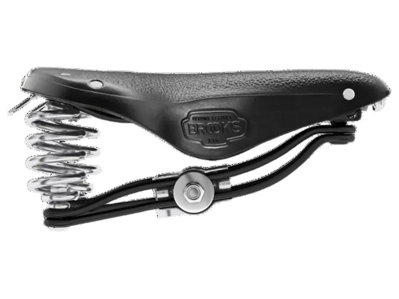 Brooks B66 Steel Rail Saddle in Black-6