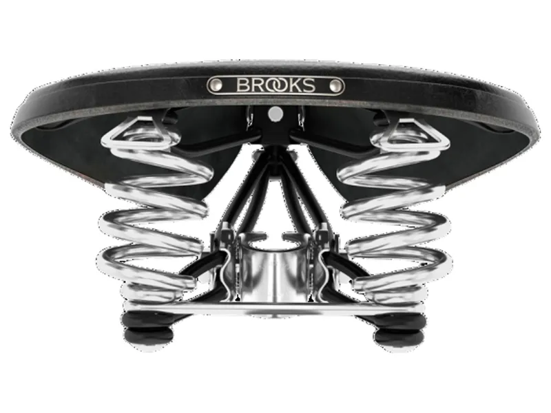 Brooks B66 Steel Rail Saddle in Black-4