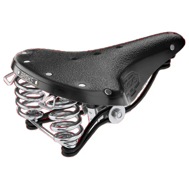 Balfes Bikes Brooks B66 Steel Rail Saddle in Black | Free postage over £30, £10 off first order, price match & 0% finance.
