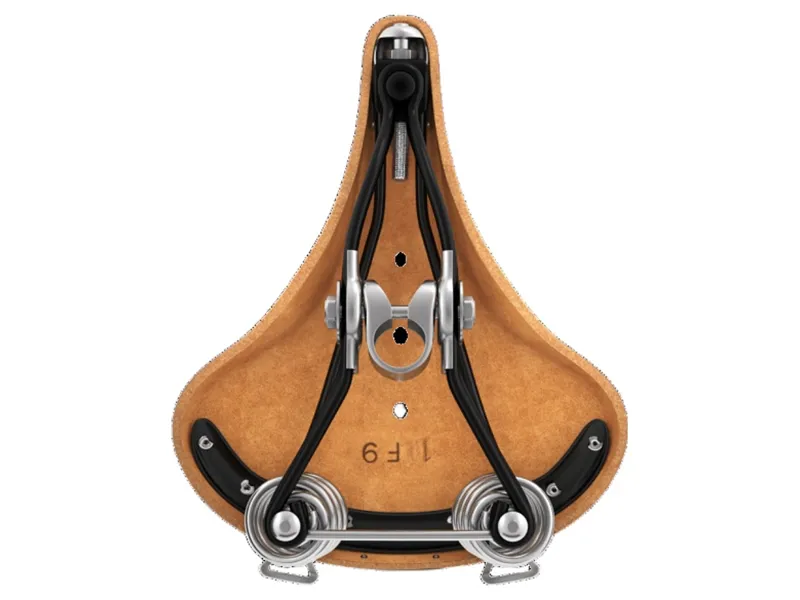 Brooks B66 Steel Rail Saddle in Honey-3