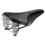 Brooks B67 Chromed Steel 205mm Saddle in Black